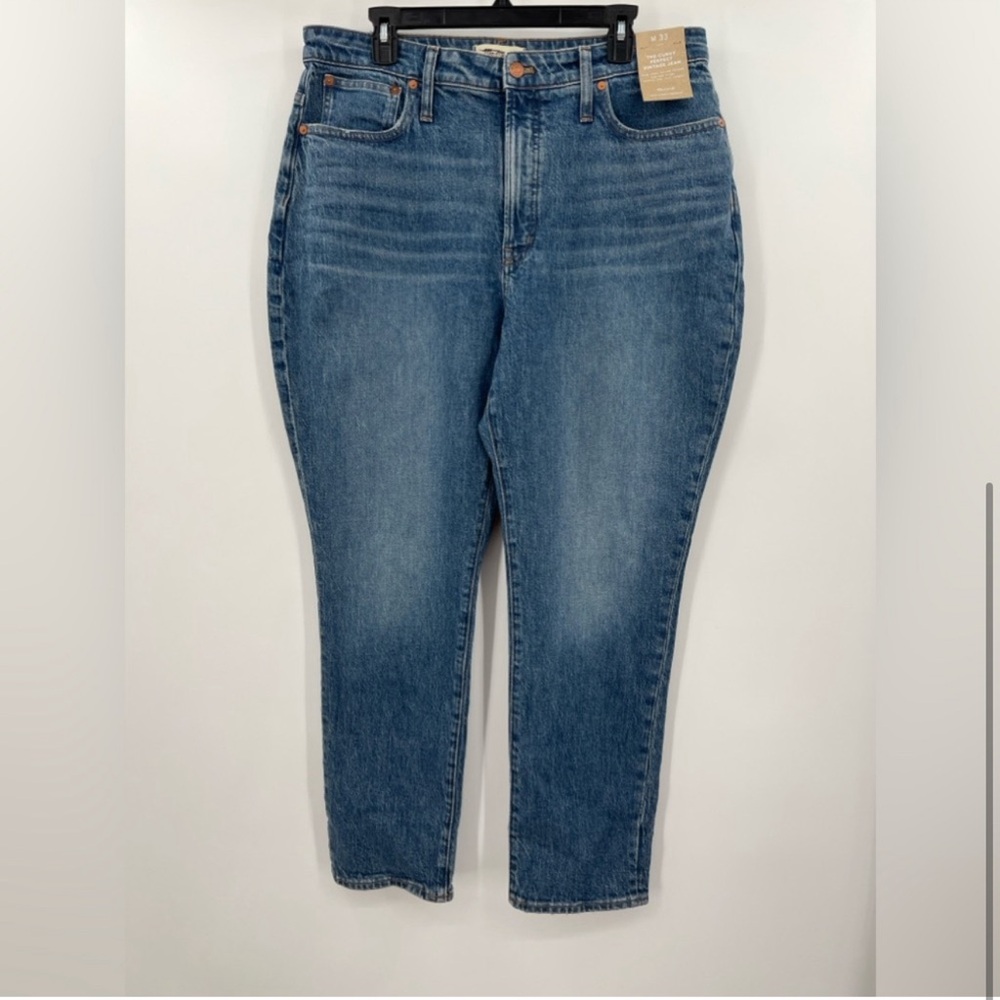 Madewell The Curvy Perfect Vintage Jean Decatur Wash